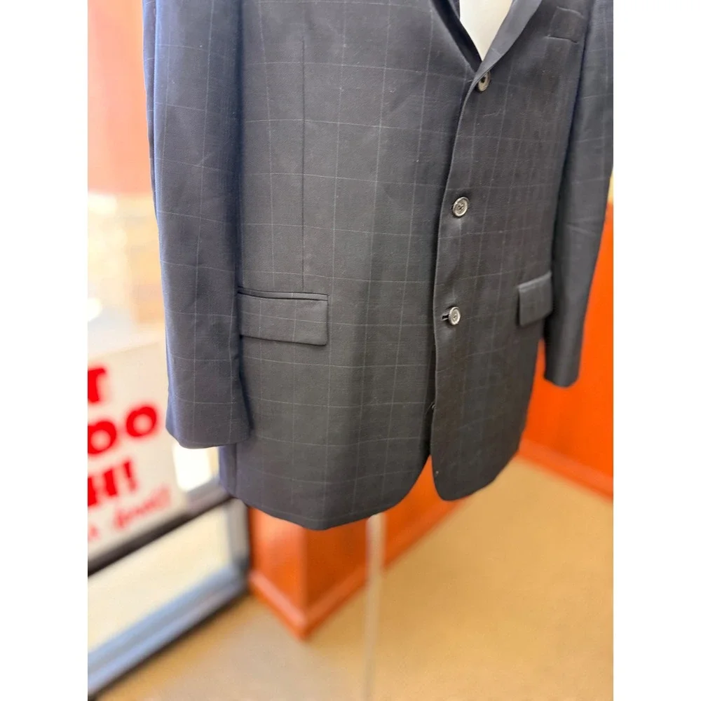 Tommy Hilfiger Mens 44R Wool Classic American Tailored Clothing Blazer Dillard's